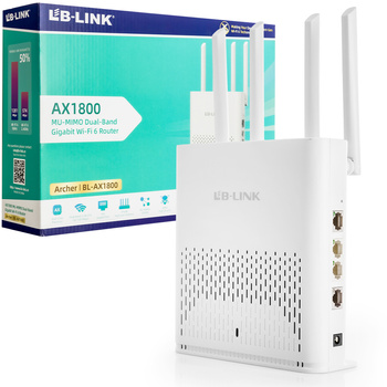 Router LB-Link AX1800 Wi-Fi 6 Dual-Band LAN 1 Gbps