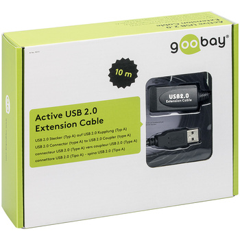 Aktywny przedłużacz USB 2.0 Hi-Speed Goobay 10m