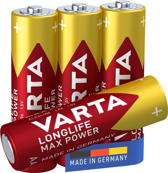 Bateria VARTA Longlife MaxPower LR06 AA 15V 4szt