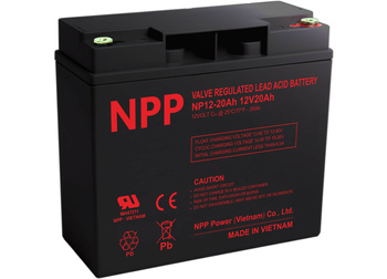 Akumulator AGM NP 12V 20Ah T12 NPP