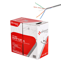 Kroucená dvojlinka CAT5e U/UTP AWG24 CU PVC+PE 5,3 Fca 305m