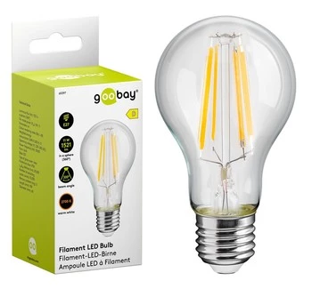 LED FILAMENT 11W E27 2700K Žárovka Goobay D