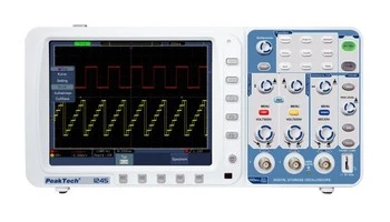 PeakTech 1245 digitální 2-kanálový USB 100MHz osciloskop