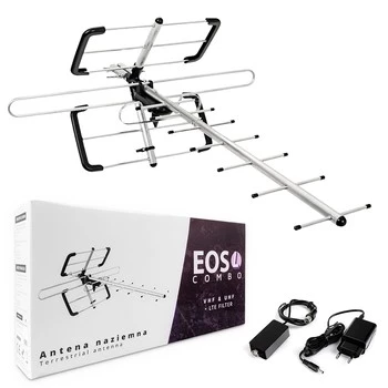 DVB-T2 anténa Spacetronik EOS L Combo Black Akt.