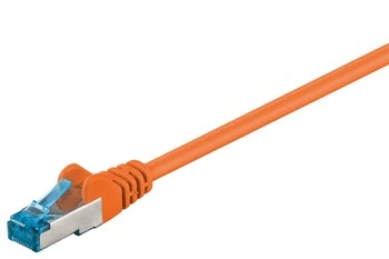 Patchcord LAN CAT 6A S/FTP oranžový 3m