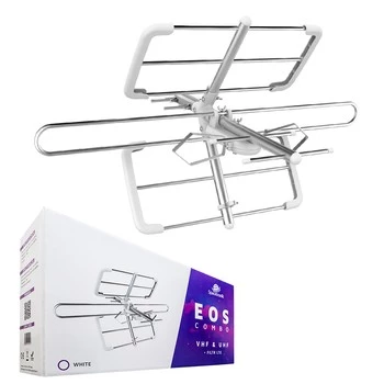 Anténa DVB-T2 Spacetronik EOS Combo White Active