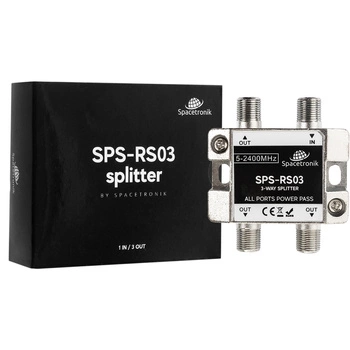 Spacetronik SPS-RS03 1/3 5-2400 MHz splitter