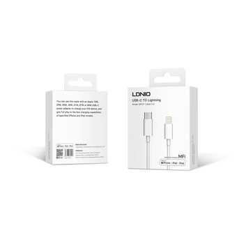 Kabel USB-C - Lightning LDNIO MFI-01