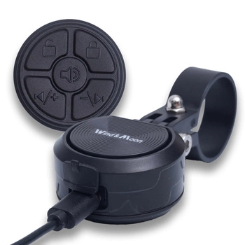 Zvonek na kolo s alarmem a dálkovým ovládáním WT11 WindMoon