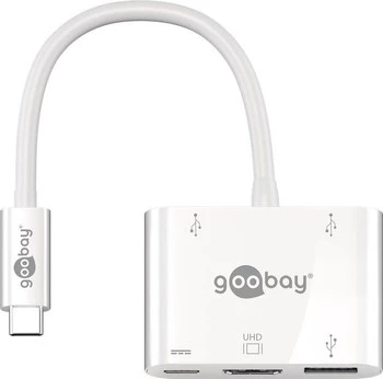 Adaptér USB-C na HDMI 3xUSB USB-C Goobay