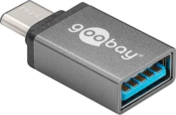 Adaptér USB-C na USB 3.0 Goobay šedý