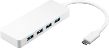 Adaptér USB-C na 4x USB 3.0 HUB Goobay