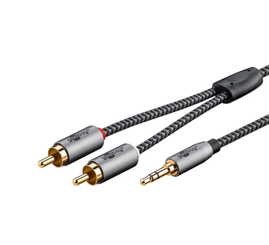 Jack / 2x RCA cables