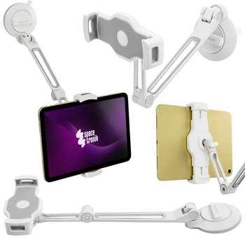 Uchwyt na tablet i telefon Spacetronik SPP114W