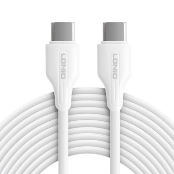 USB-C - USB-C LDNIO Kabel 1m 65W weiß LC121C