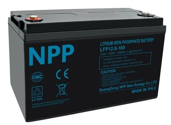 LFP LiFePO4 128V 100Ah T16 Akku