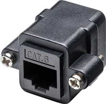 RJ45 CAT6 Kabel Stecker Buchse Goobay