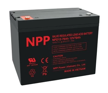 NPD-Batterie 12V 70Ah T14 NPP Serie DEEP Paste