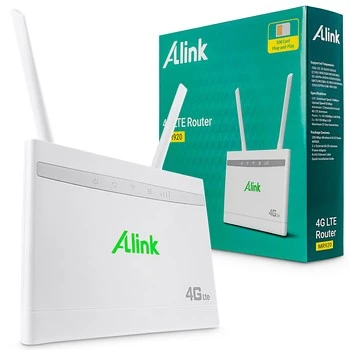 Alink MR920 4G LTE 300 Mbps LAN/WAN-Router + Antennen