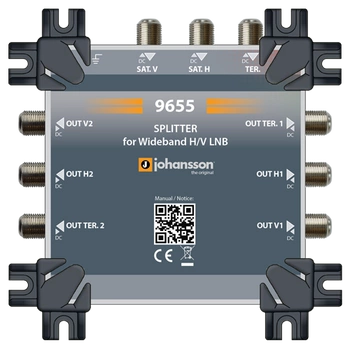 Breitbandsplitter Johansson 9655