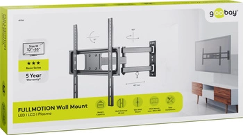 Goobay BASIC FULLMOTION M 32"-55" 35kg TV-Halterung