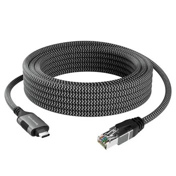 USB-C Gigabit Netzwerkkarte, Adapterkabel 1,5m