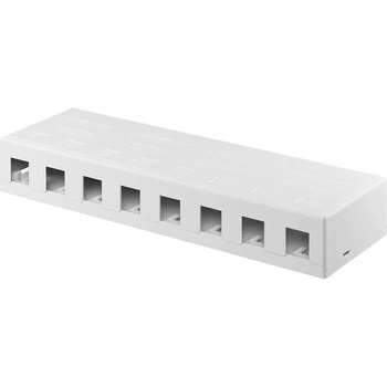 Keystone 8-Port Snap-In Goobay-Gehäuse