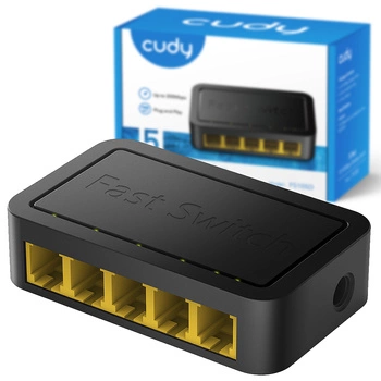 LAN SWITCH 5-Port FS105D 10/100 Mbps Schnell