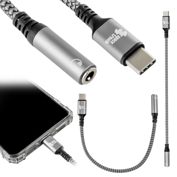 USB-C DAC auf 3,5 mm Klinke Adapterkabel SPU-A27