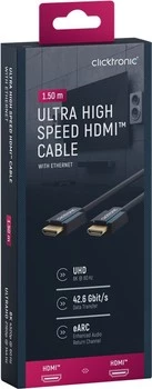 CLICKTRONIC HDMI 2.1 8K 60Hz 15m Kabel