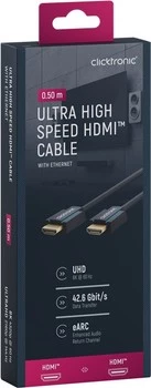 CLICKTRONIC HDMI 2.1 8K 60Hz 05m Kabel