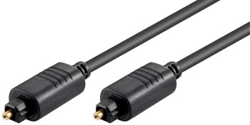 Toslink T-T 5.0mm Optisches Kabel Goobay - 05m