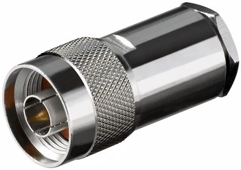 N-Stecker, gecrimpt, Ø 11 mm