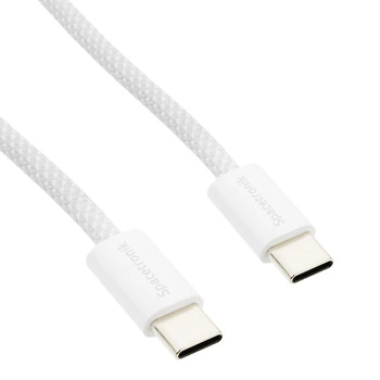 Spacetronik USB-C PD100/240W Kabel 2m weiß