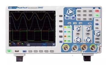 PeakTech 1340 digitales 4-Kanal USB 60MHz Oszilloskop