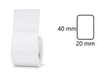 Labels series B Niimbot 40x20 mm 320 pcs white