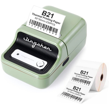 Niimbot B21 green label printer