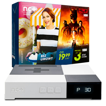 Service nc+ package Start+ for 3 mc with HBO WIFIBOX+