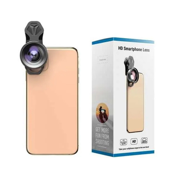 Two phone lenses wide angle 120 macro 10x