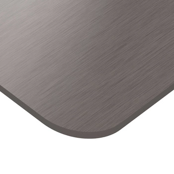 Universal desk top 138x80x18cm Titan silver