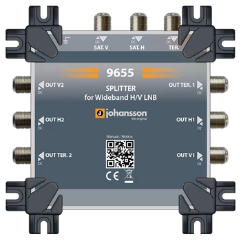 Wideband splitter Johansson splitter 9655