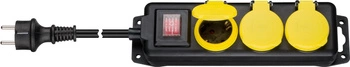 Goobay 3xAC 230V outdoor power strip IP44