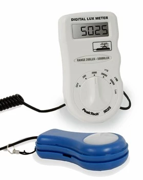 PeakTech Light Meter 5025 Lux Meter