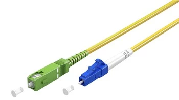 SIMPLEX optical patchcord SC-APC - LC Goobay 20m