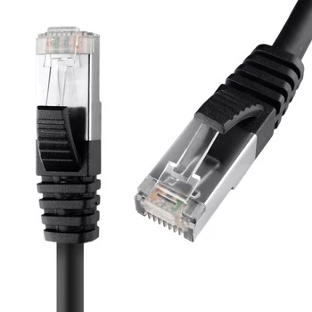 RJ45 CAT8 S/FTP AWG26 CU LSZH cable black 2m