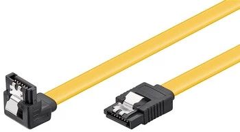 SATA III Type L 6 Gbps angled Goobay cable 07m