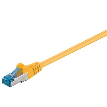 LAN Patchcord CAT 6A S/FTP yellow 10m cable