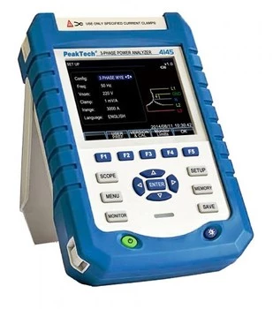 PeakTech 4145 Three-Phase Network Power Analyzer