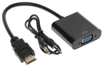 HDMI to VGA + audio converter SPH-VA02 Black