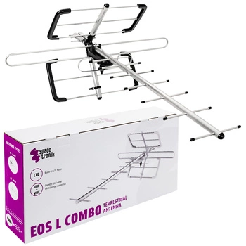 Spacetronik EOS L Combo Black DVB-T2 Antenna